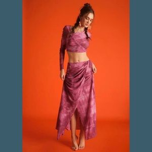 Free People Supernova Skirt Set